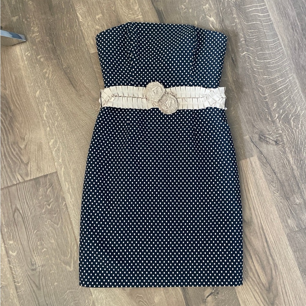Suzi Chin for Maggy Boutique strapless dress, 8